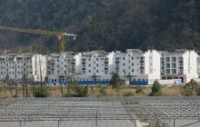 松桃孟溪三角岩生态移民安置点建设项目凸显雏形