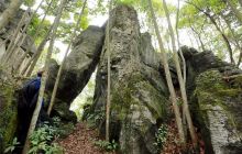 松桃县长坪乡地甲司村发现大面积石林