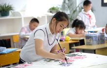 2018铜仁城区“你好，新时代”青少年现场书画赛举行