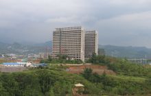 德江县人民医院整体搬迁项目主体工程全面完工拟于2019年上半年投用