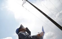 铜仁供电局输电管理所开展“迎峰度夏”巡线维护工作