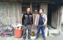 松桃交通运输局到寨英镇慰问贫困户