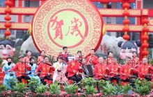 老年多彩才艺表演过大年