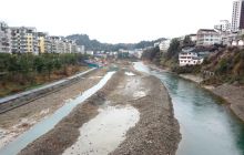 松桃：松江河治理工程节后复工忙