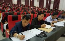 德江一中组织全体教师进行“扫黑除恶”专项斗争知识考试