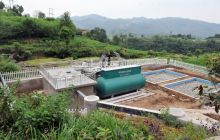 碧江区滑石乡新寨污水处理项目竣工