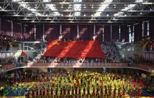 “2019姚基金希望小学篮球季”全国联赛及集训活动表演赛闭幕式在铜举行