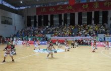 印江县2019年全民健身月系列活暨“信合杯”全县职工男子篮球赛开幕