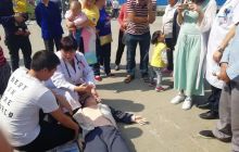 农工党德江支部开展“世界心脏日”义诊活动