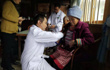 印江县人民医院开展健康义诊进农家志愿服务活动