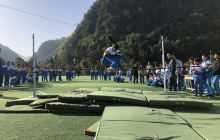 松桃县寨英镇中学举办第十三届田径运动会