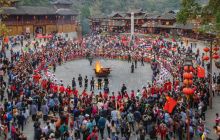 松桃县苗王城苗年活动掠影