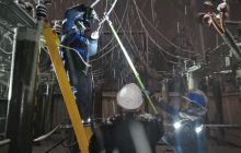 松桃供电局雪巡保电