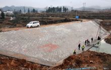 碧江区鸡公塘水库除险加固工程即将峻工