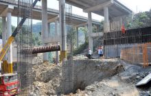 杭瑞高速铜仁西落地互通任务过半