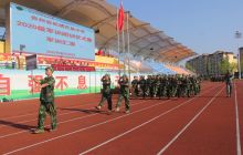 松桃民族中学开展2020年高一新生军训