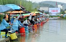 市第五届“钓协杯”钓鱼比赛开赛