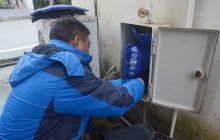 铜仁城投集团供水公司开展水管防寒防冻工作