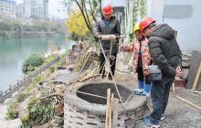 碧江区沿江步道提级改造进展顺利