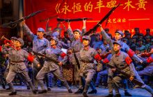 音乐舞蹈史诗《永恒的丰碑一木黄·木黄》演出掠影