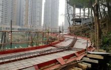 碧江步道改造迎难而上步步跟进