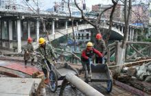 碧江区沿江步道建设突飞猛进