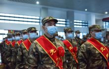 我市欢送340余名新兵赴军营