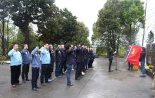 松桃供电局开展“传承红色血脉 续写先烈荣光”红色革命教育活动