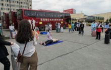 松桃县交通运输行业开展红十字急救演练