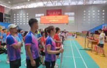 2021年印江县“贵阳银行杯”第三届职工羽毛球赛在印江体育馆开赛