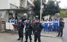 筑牢校园防护网 警校联防护平安