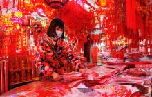 【新春走基层】碧江年货市场红火 疫情防控不放松