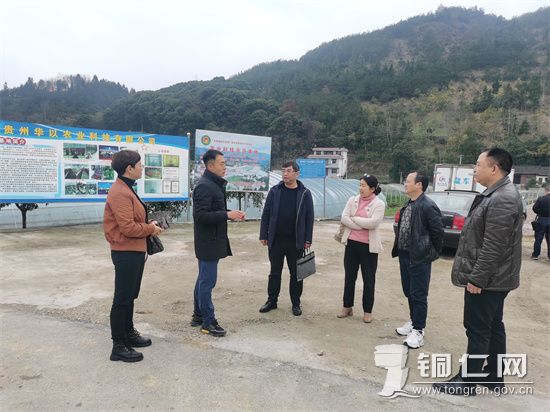 省农业广播电视学校副校长罗丁涛来碧江调研