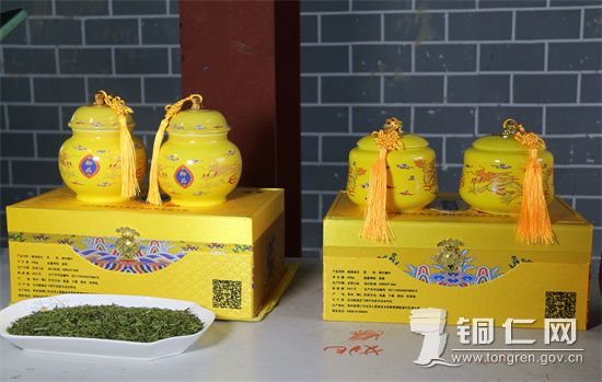包装好的姚溪茶  杨友摄