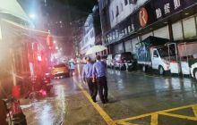 暴雨来袭 碧江区河西街道积极防汛保安全