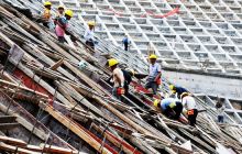 碧江密槽水库建设强劲有力