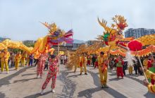 印江舞龙热闹非凡