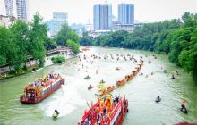 多图来袭！快乐不停 ！这场“龙舟游江”活动嗨翻天