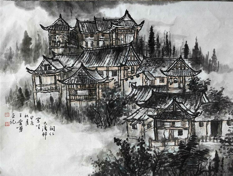 銅仁市美術(shù)館開展“銅仁·傳統(tǒng)村落印象”2024年百村寫生活動