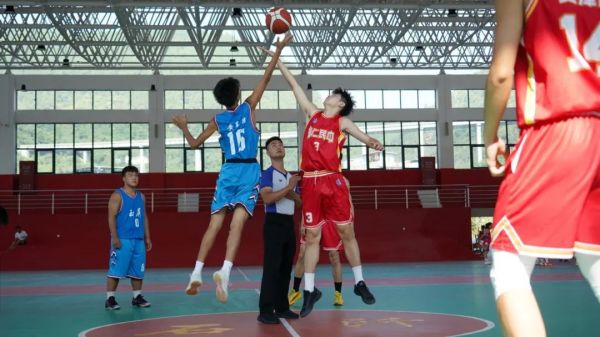 铜仁市第五届运动会竞技体育组篮球比赛开幕