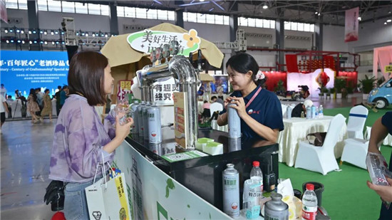 飄香酒博會！“梵凈抹茶精釀”備受青睞