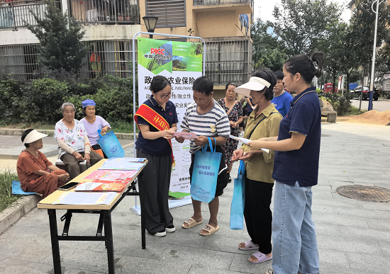 人保财险玉屏支公司：农业保险宣传进乡村