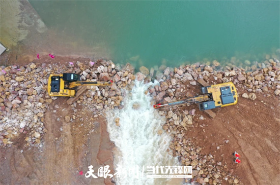 贵州重点水利项目建设“加速跑”！花滩子水库建设正酣