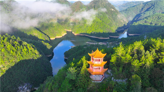  每周一景|石阡：湖光山色鸳鸯湖