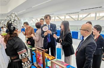 铜仁元素闪耀第26届中日韩友好城市交流大会