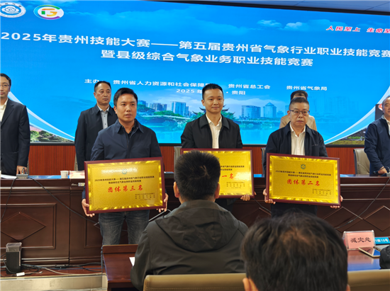 铜仁气象局在全省气象行业职业技能竞赛中斩获多项殊荣