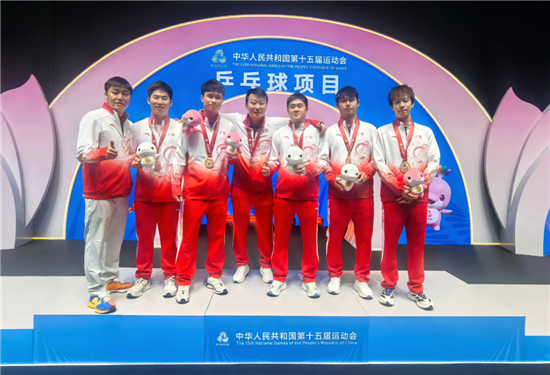 全運“雙殺”定勝局！袁烜松的南粵磨礪與乒乓進階路