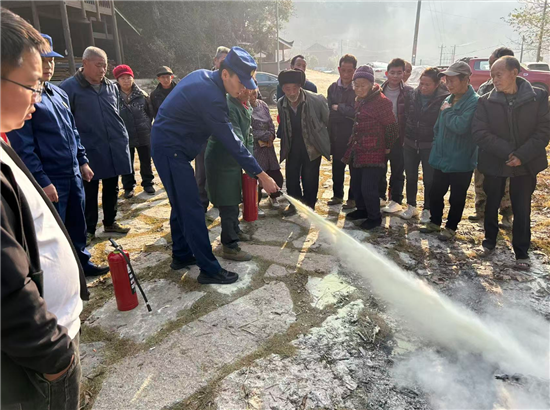 防火不松懈 江口消防送技上门保平安