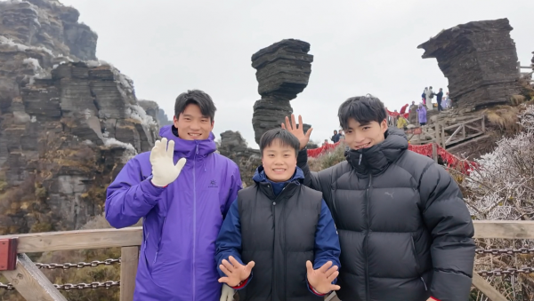 全运会健儿荣耀返乡 沉浸式打卡铜仁美景