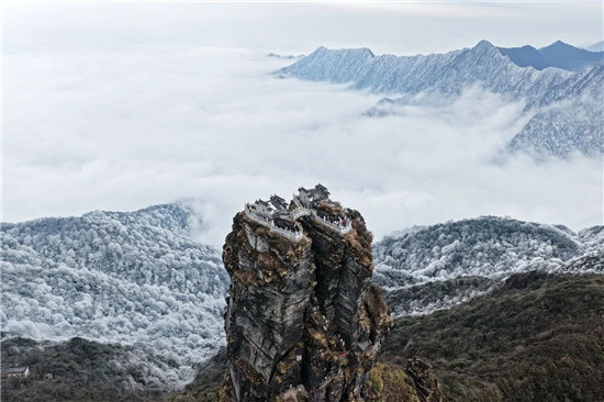梵净山,下雪啦!